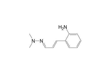 2-[(E,3E)-3-(dimethylhydrazinylidene)prop-1-enyl]aniline