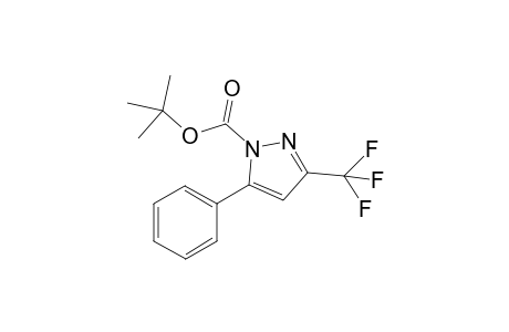 tert-Butyl 5-phenyl-3-(trifluoromethyl)-1H-pyrazole-1-carboxylate
