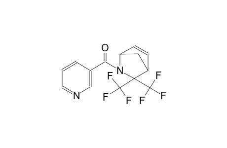 2-azabicyclo[2.2.1]hept-5-ene, 2-(3-pyridinylcarbonyl)-3,3-bis(trifluoromethyl)-