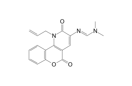 N'-(1'-Allyl-2',5'-dioxo-1',5'-dihydro-2H-chromeno[4,3-b]pyridin-3'-yl)-N,N-dimethylformamidine
