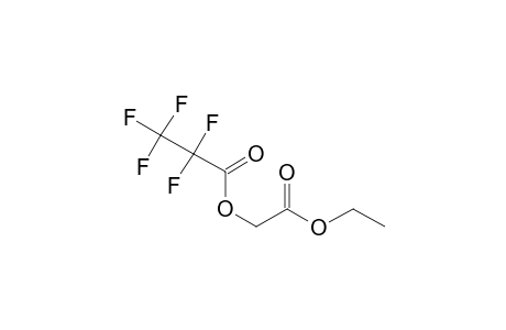 Ethyl glycolate, pentafluoropropionate