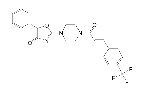 1-[4-Trifluoromethylcinnamoyl]-4-[5-phenyl-4-oxo-2-oxazolin-2-yl]piperazine