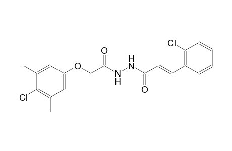 2-propenoic acid, 3-(2-chlorophenyl)-, 2-[2-(4-chloro-3,5-dimethylphenoxy)acetyl]hydrazide, (2E)-