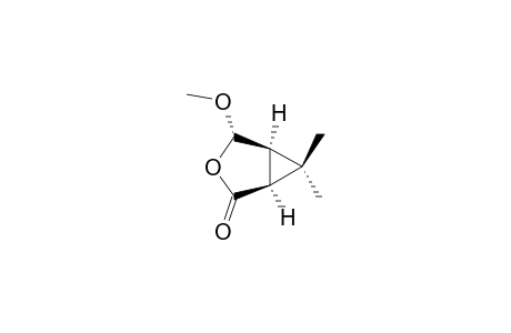 4-ALPHA-METHOXY-6,6-DIMETHYL-3-OXABICYClO-[4.1.0]-HEPT-4-EN-2-ONE