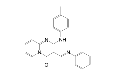 3-[(E)-(phenylimino)methyl]-2-(4-toluidino)-4H-pyrido[1,2-a]pyrimidin-4-one