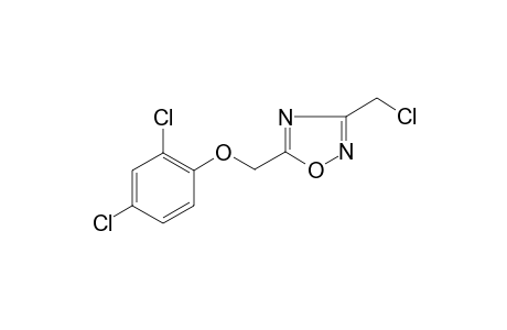 3-(Chloromethyl)-5-[(2,4-dichlorophenoxy)methyl]-1,2,4-oxadiazole