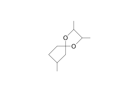 2-Methyl-cyclopentanone 3R,3R-butanediol acetal