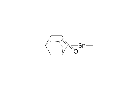 (4R)-4-trimethylstannyl-2-adamantanone