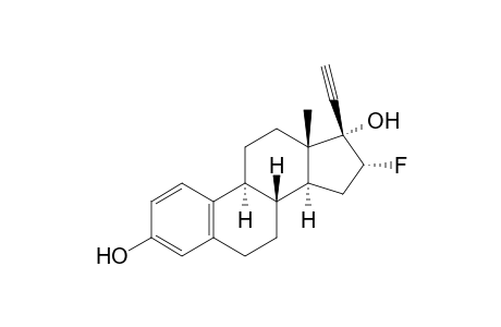 (8R,9S,13S,14S,16R,17S)-17-ethynyl-16-fluoranyl-13-methyl-7,8,9,11,12,14,15,16-octahydro-6H-cyclopenta[a]phenanthrene-3,17-diol