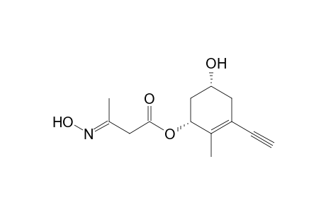 (3R,5R)-3-[(Acetonoxime)carbonyloxy]-1-ethynyl-5-hydroxy-2-methyl-1-cyclohexene