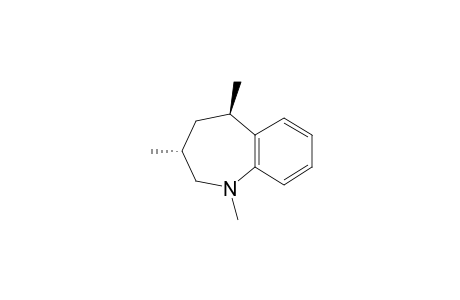 (3R*,5R*)-1,3,5-Trimethyl-2,3,4,5-tetrahydro-1H-1-benzazepine