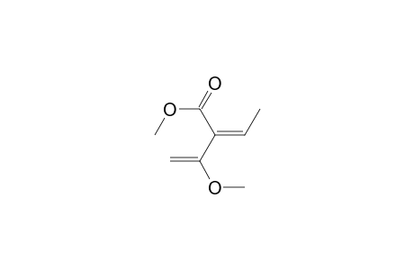 (Z)-2-(1-methoxyethenyl)-2-butenoic acid methyl ester