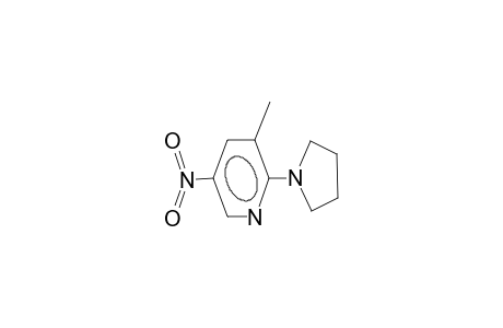 2-pyrrolidino-3-methyl-5-nitropyridine