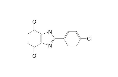 2-(4-CHLOROPHENYL)-1H-BENZIMIDAZOL-4,7-DIONE