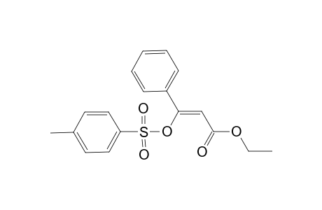 Ethyl (Z)-3-phenyl-3-[(p-tolylsulfonyl)oxy]-2-butenoate