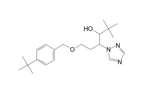 1H-1,2,4-Triazole-1-ethanol, alpha-(1,1-dimethylethyl)-beta-[2-[[4-(1,1-dimethylethyl)phenyl]methoxy]ethyl]-