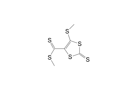 1,3-Dithiole-4-carbodithioic acid, 5-(methylthio)-2-thioxo-, methyl ester