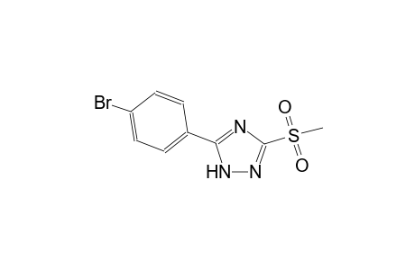 5-(4-bromophenyl)-3-(methylsulfonyl)-1H-1,2,4-triazole