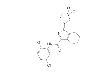 1H-indazole-3-carboxamide, N-(5-chloro-2-methoxyphenyl)-4,5,6,7-tetrahydro-1-(tetrahydro-1,1-dioxido-3-thienyl)-