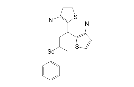 1,1-BIS-(3-AMINO-2-THIENYL)-3-PHENYLSELENYLBUTANE