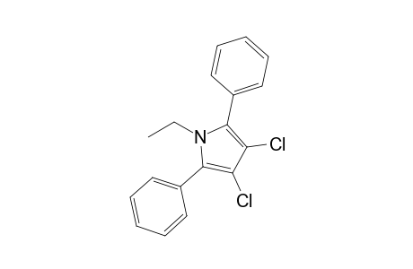 3,4-Dichloro-1-ethyl-2,5-diphenylpyrrole