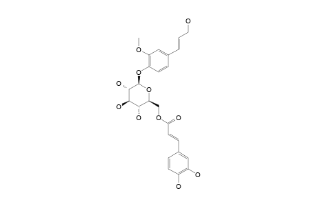 KHAINAOSIDE_C;{3-METHOXY-4-[(6-O-(E)-CAFFEOYL)-BETA-D-GLUCOPYRANOSIDE]}-PHENYL-1-PROPEN-3-OL