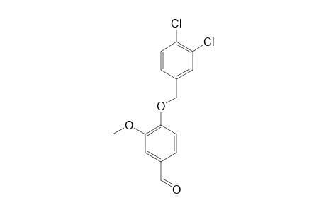 4-(3,4-DICHLOROBENZYLOXY)-3-METHOXYBENZALDEHYDE