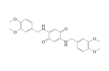 2,5-bis-(3,4-dimethoxybenzylamino)-1,4-benzoquinone