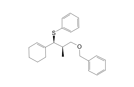[(1S,2R)-1-(cyclohexen-1-yl)-2-methyl-3-phenylmethoxy-propyl]sulfanylbenzene