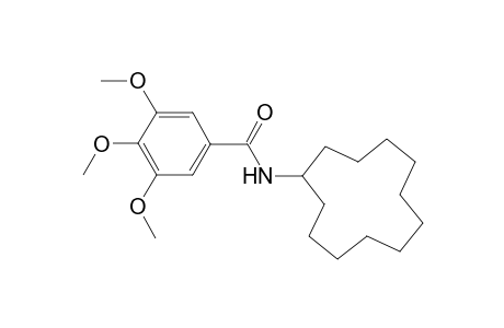 Benzamide, N-cyclododecyl-3,4,5-trimethoxy-