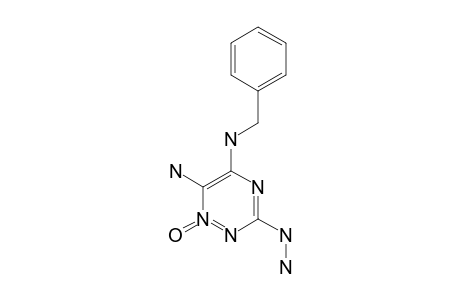 6-AMINO-5-BENZYLAMINO-3-HYDRAZINE-1,2,4-TRIAZINE-1-OXIDE