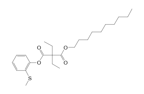 Diethylmalonic acid, decyl 2-methylthiophenyl ester