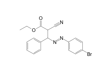 Benzenepropanoic acid, .alpha.-[(4-bromophenyl)azo]-.alpha.-cyano-, ethyl ester