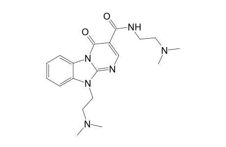 10-(2-Dimethylamino-ethyl)-4-oxo-4,10-dihydro-benzo[4,5]imidazo[1,2-a]pyrimidine-3-carboxylic acid (2-dimethylamino-ethyl)-amide