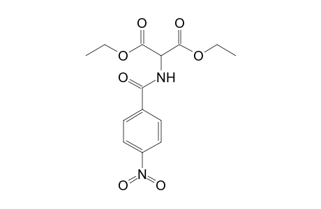 2-[(4-nitrobenzoyl)amino]malonic acid diethyl ester
