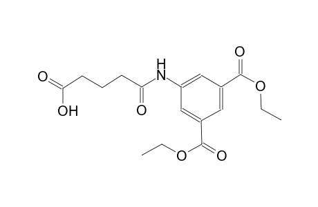 5-[3,5-bis(ethoxycarbonyl)anilino]-5-oxopentanoic acid