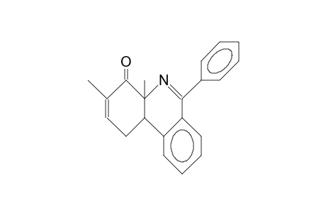 9,10a-Dimethyl-2-phenyl-7,7a-dihydro-phenanthridin-10(10aH)-one