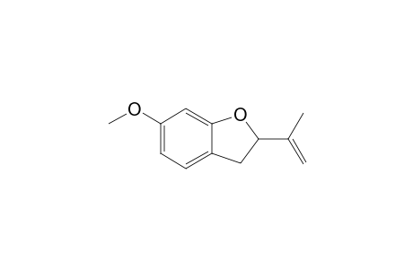 2-isopropenyl-6-methoxy-2,3-dihydrobenzofuran