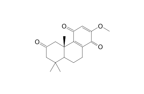 13-Methoxy-8,12-podocarpadiene-2,11,14-trione