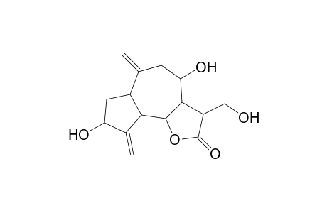 Azuleno[4,5-b]furan-2(3H)-one, decahydro-4,8-dihydroxy-3-(hydroxymethyl)-6,9-bis(methylene)-