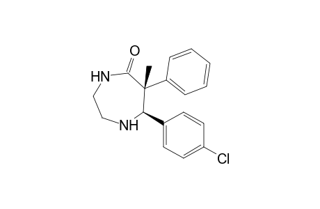 trans-7-(4-Chlorophenyl)-6-methyl-6-phenylhexahydro-1,4-diazepin-5-one