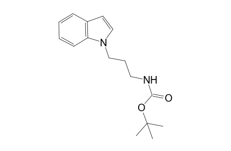 (3-Indol-1-yl-propyl)-carbamic acid tert-butyl ester