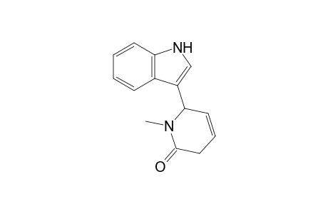 3,6-Dihydro-6-(3'-indolyl)-1-methylpyridin-2(1H)-one