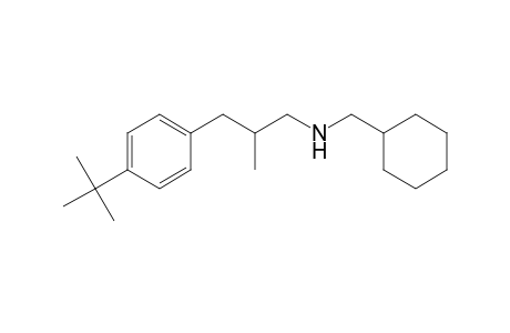 Benzenepropanamine, N-(cyclohexylmethyl)-4-(1,1-dimethylethyl)-beta-methyl-