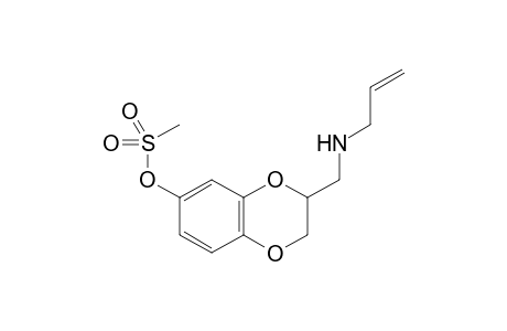 3-[(Allylamino)methyl]-2,3-dihydro-1,4-benzodioxin-6-yl Methanesulfonate
