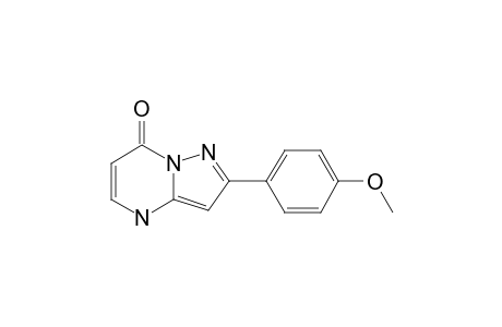 2-(PARA-METHOXYPHENYL)-4,7-DIHYDROPYRAZOLO-[2,3-D]-PYRIMIDIN-7-ONE