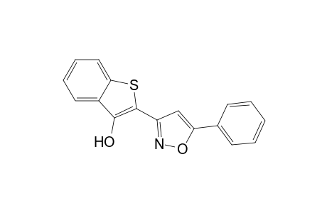 Benzo[b]thiophene-3-ol, 2-(3-phenyl-5-isoxazolyl)-