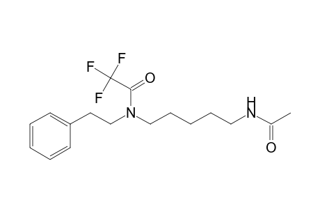 Acetamide, N-[5-(acetylamino)pentyl]-2,2,2-trifluoro-N-(2-phenylethyl)-