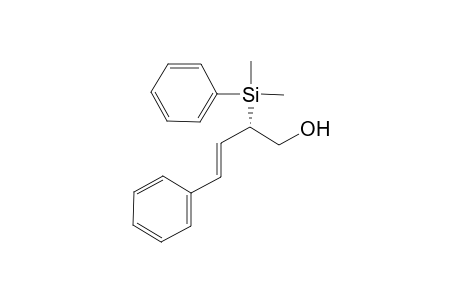 (E)-2-[dimethyl(phenyl)silyl]-4-phenyl-3-buten-1-ol