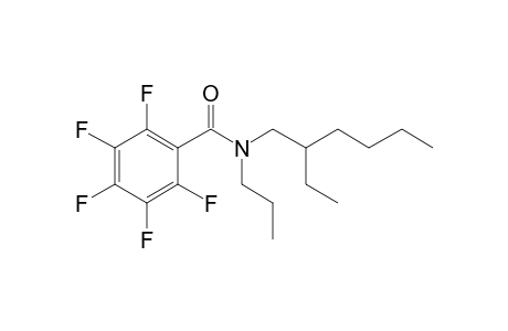 Benzamide, pentafluoro-N-propyl-N-(2-ethylhexyl)-